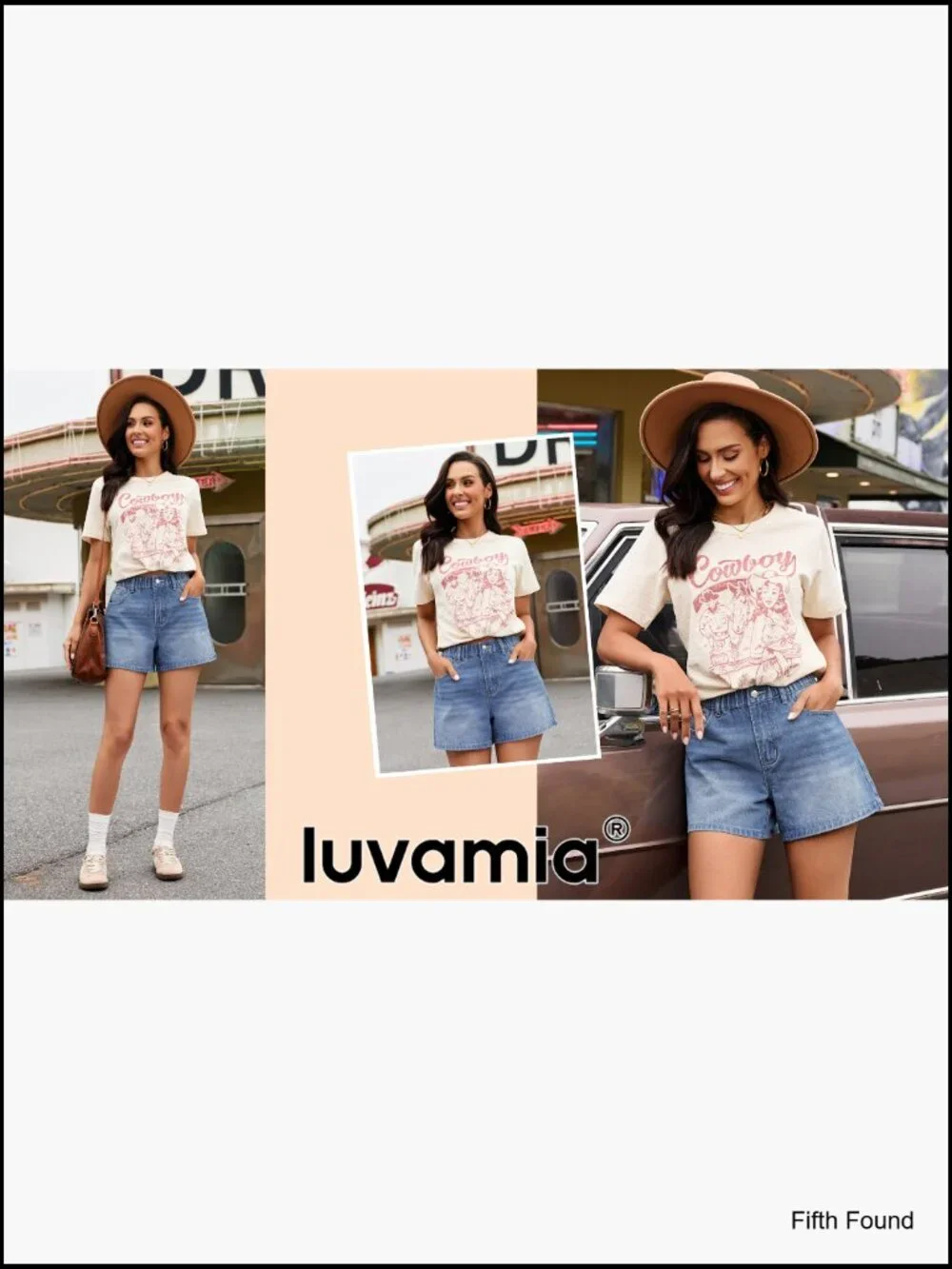 High Waisted Baggy Wide Leg Denim Shorts 4